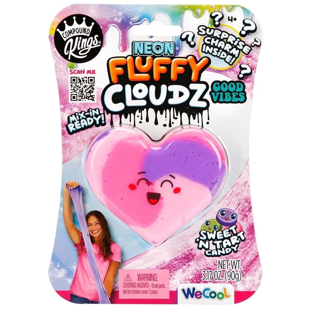 Compound Kings Neon Fluffy Cloudz Kalp Slime 11312 Compound Kings Neon Fluffy Cloudz Kalp Slime 11312