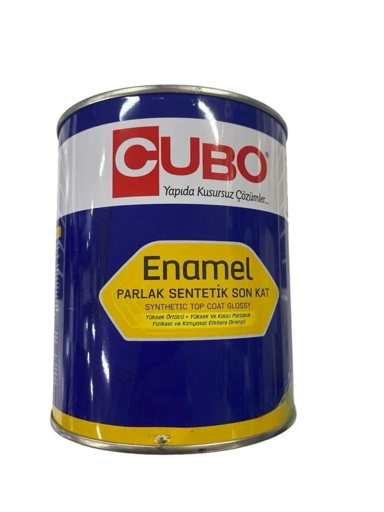 İthalat® Cubo Sentetik Boya Parlak 2,5 Litre 7016 Antrasit Gri
