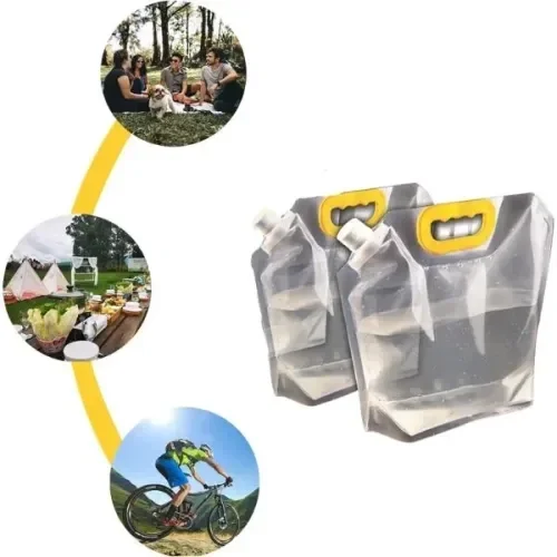 İthalat® Dayanıklı Plastik İçecek Çantası 2 Litre
