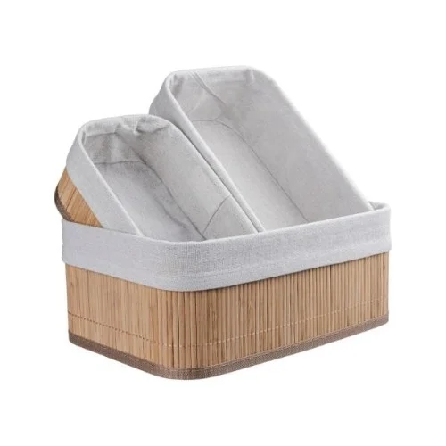İthalat® DecoHandy Bambu Sepet Seti