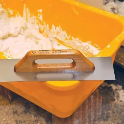 İthalat® Dekor 099 Alçı Malası Ahşap Kapalı Saplı 50 cm
