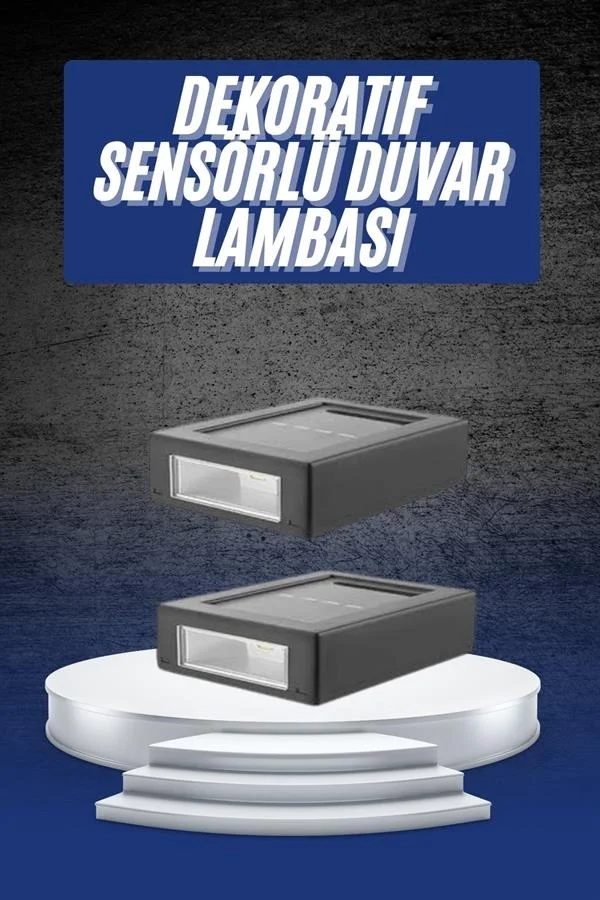 İthalat® Dekorasyon Aplik Işık Güneş Enerjili Aydınlatma Dekoratif Aydınlatma