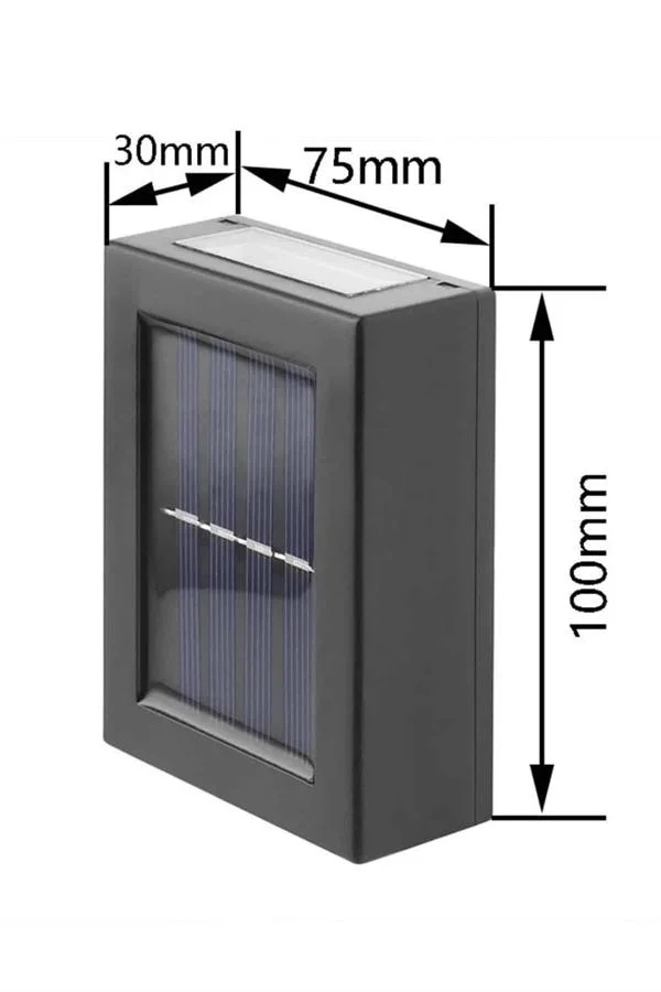 İthalat® Dekorasyon Aplik Işık Güneş Enerjili Aydınlatma Dekoratif Aydınlatma