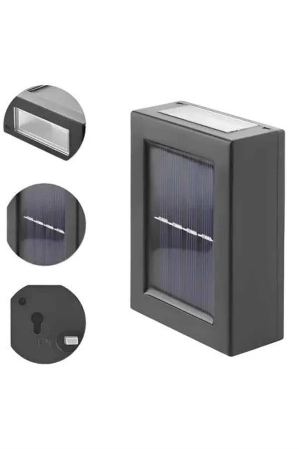 İthalat® Dekorasyon Aplik Işık Güneş Enerjili Aydınlatma Dekoratif Aydınlatma