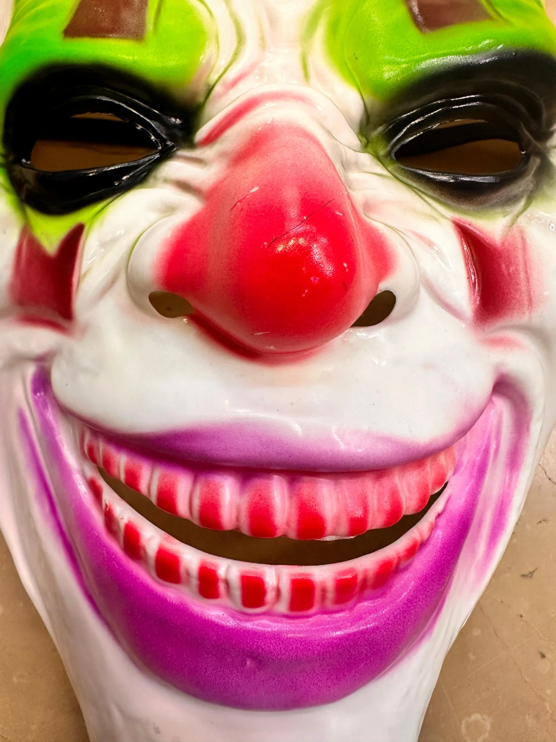 İthalat® Delirten Gülüş Psikopat Palyaço Temalı Joker Maskesi