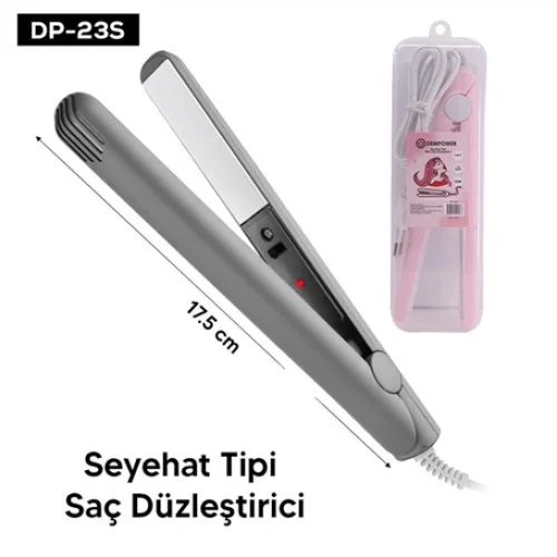 İthalat® DEMPOWER SEYAHAT TİPİ SAÇ DÜZLEŞTİRİCİ