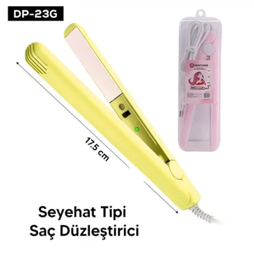 İthalat® DEMPOWER SEYAHAT TİPİ SAÇ DÜZLEŞTİRİCİ