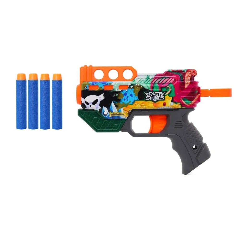 İthalat® DESENLİ DART ATAN TABANCA 4 LÜ