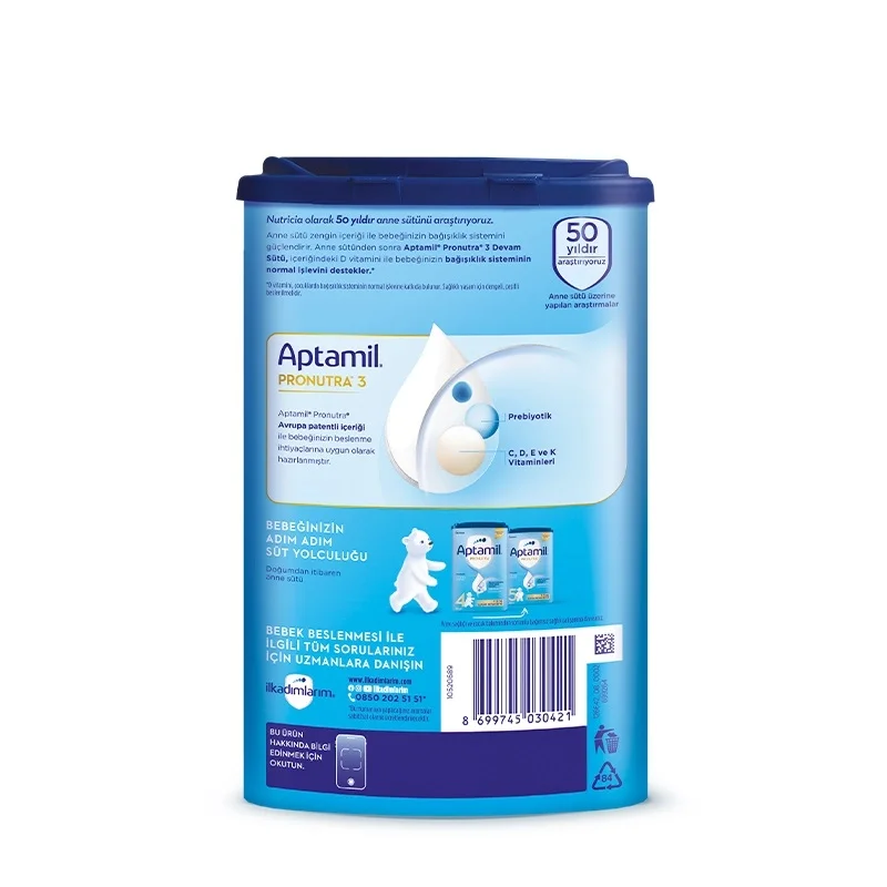 İthalat®   Devam Sütü Maması No3 9-12 Ay 800 Gr