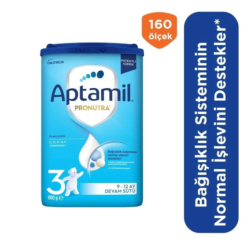 İthalat®   Devam Sütü Maması No3 9-12 Ay 800 Gr