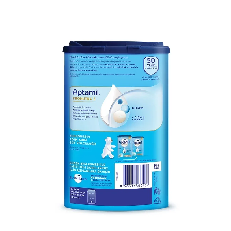 Devam Sütü Maması No2 6-9 Ay 800 Gr Devam Sütü Maması No2 6-9 Ay 800 Gr
