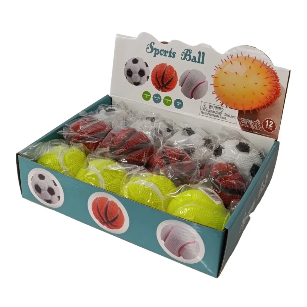 İthalat® Dikenli Işıklı Çeşitli Top