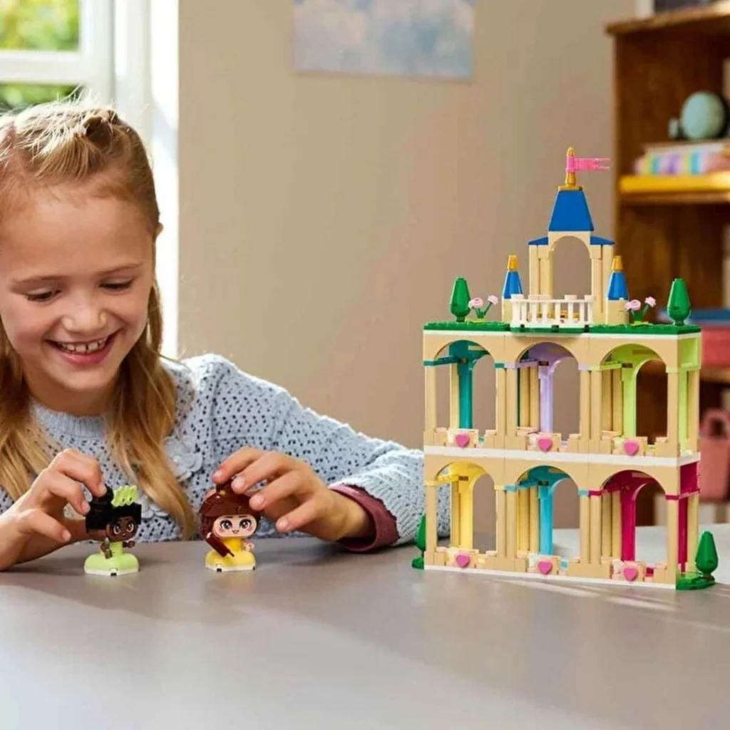 İthalat®  Disney Şato ile Mini Belle ve Tiana 43291