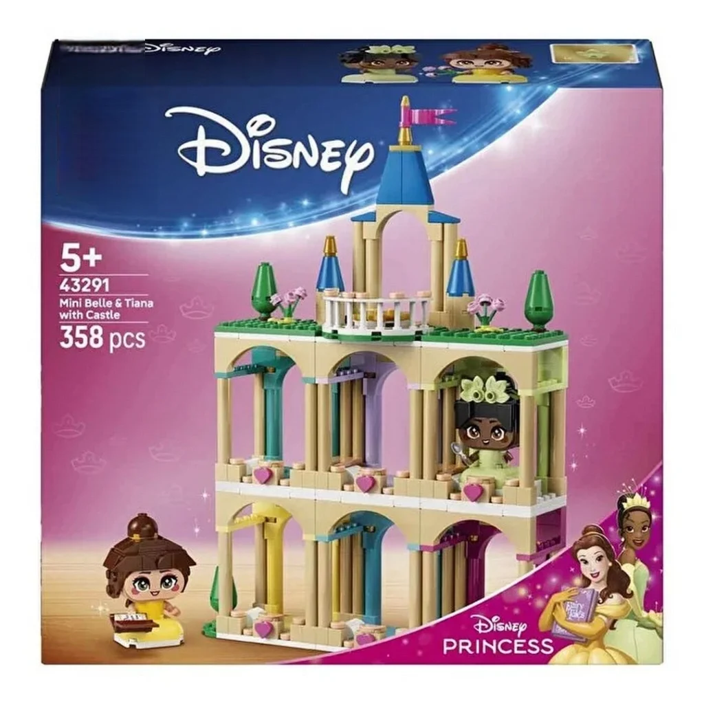 İthalat®  Disney Şato ile Mini Belle ve Tiana 43291