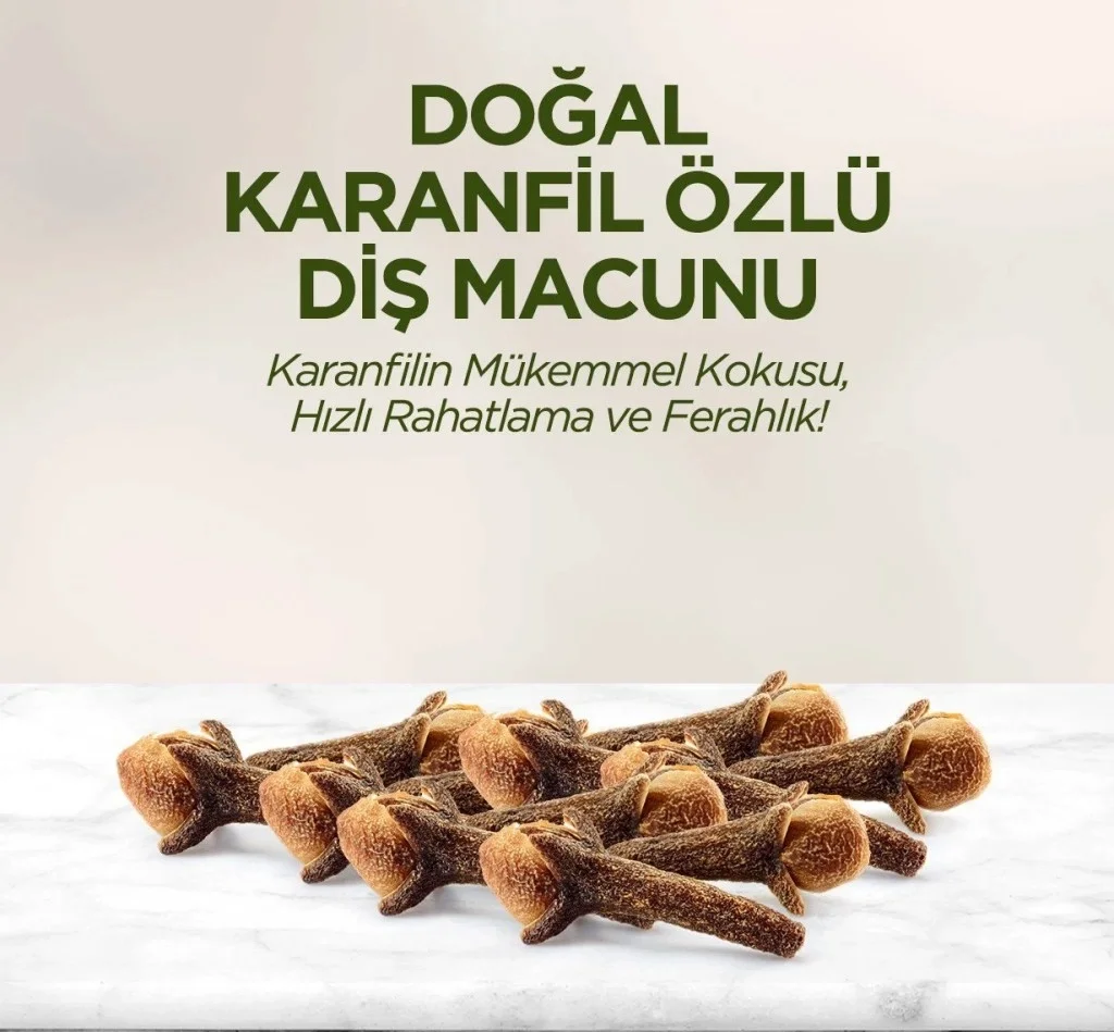 İthalat®   Doğal Diş Macunu 90 Gr Karanfil