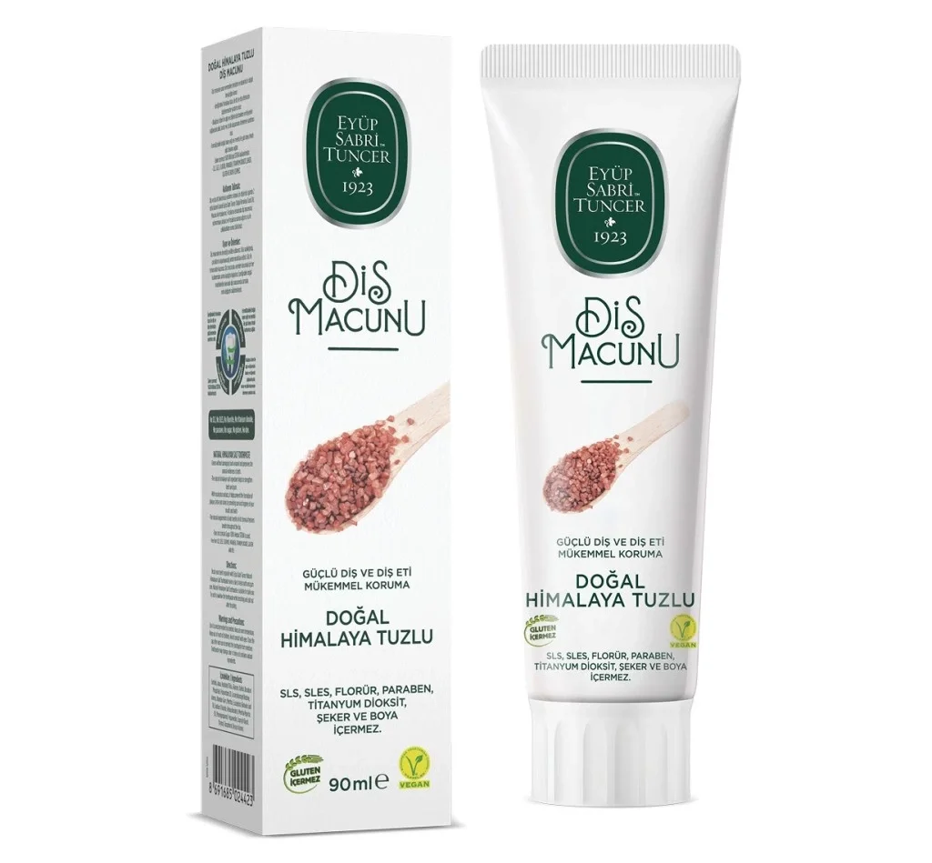 İthalat®   Doğal Diş Macunu 90 Gr Himalaya Tuzlu