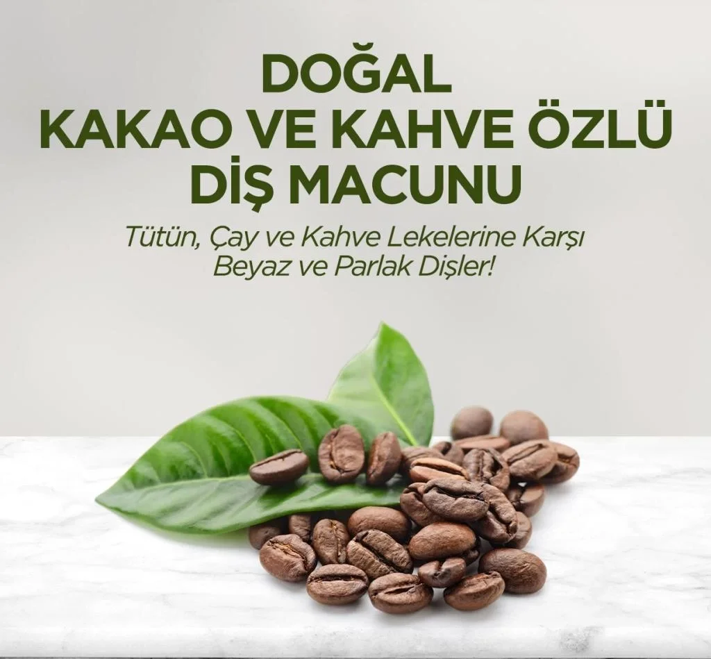 Doğal Diş Macunu 90 Gr Kakao & Kahve Özlü Doğal Diş Macunu 90 Gr Kakao & Kahve Özlü