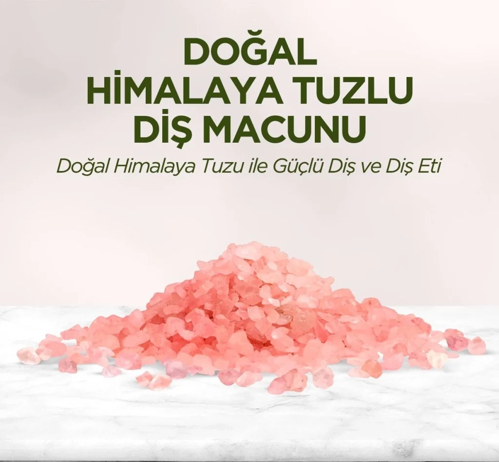 İthalat®   Doğal Diş Macunu 90 Gr Himalaya Tuzlu