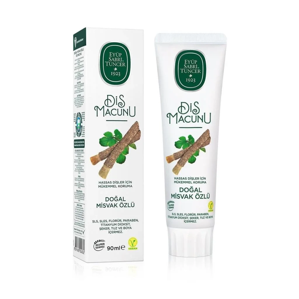 İthalat®   Doğal Diş Macunu 90 Gr Misvak Özlü