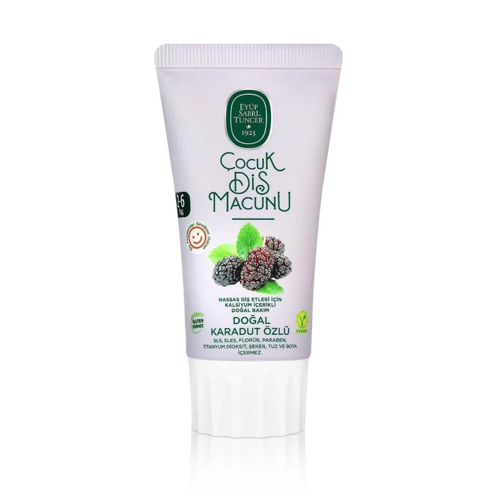Doğal Karadut Özlü Diş Macunu 2-6 Yaş 60 ml Fiyatı, Yorumları ve Özellikleri