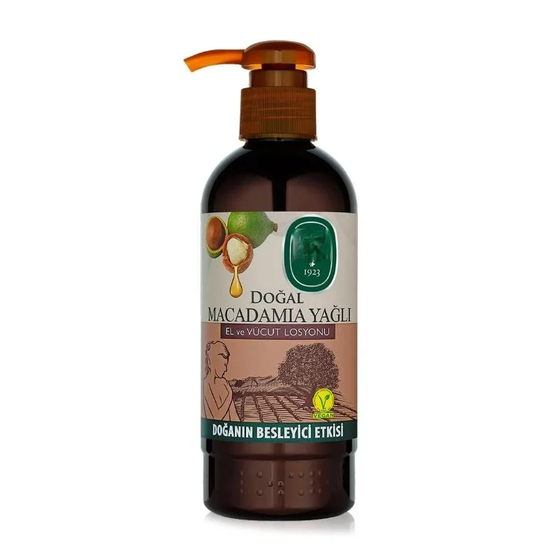 İthalat® Doğal Macadamia Yağlı El ve Vücut Losyonu 250 ml