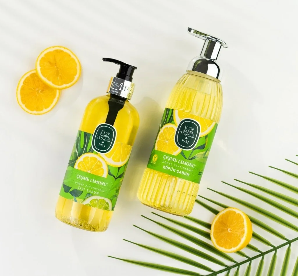 İthalat®   Doğal Zeytinyağlı Köpük Sabun 500 ml Çeşme Limonu