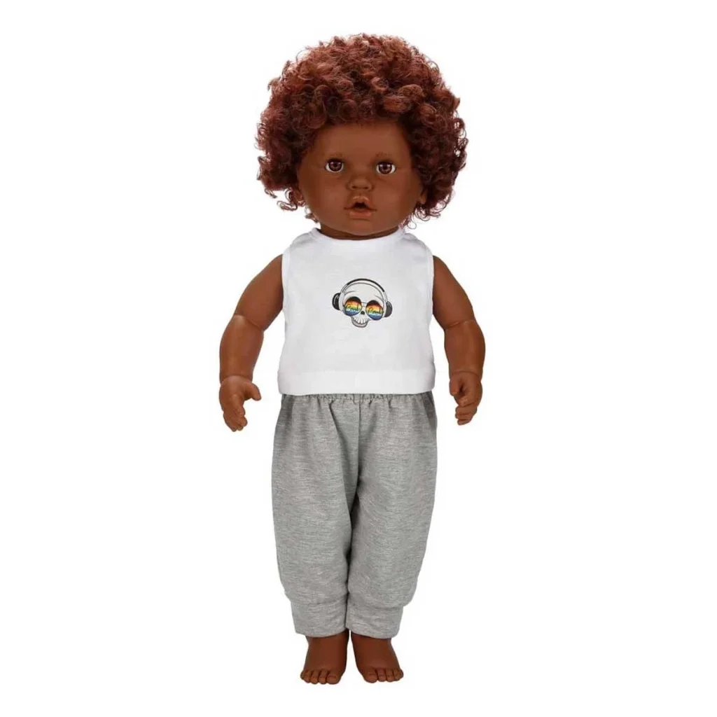 İthalat® Dollz'n More Dada Kıvırcık Saçlı Bebek 60 cm