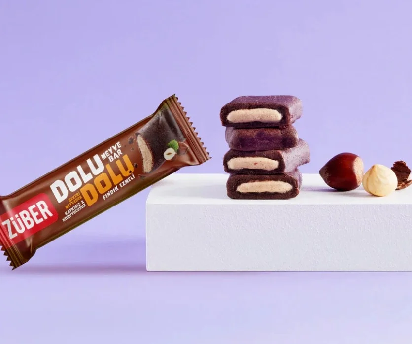 İthalat®   Dolu Dolu Fındık Ezme Meyve Bar 30 Gr
