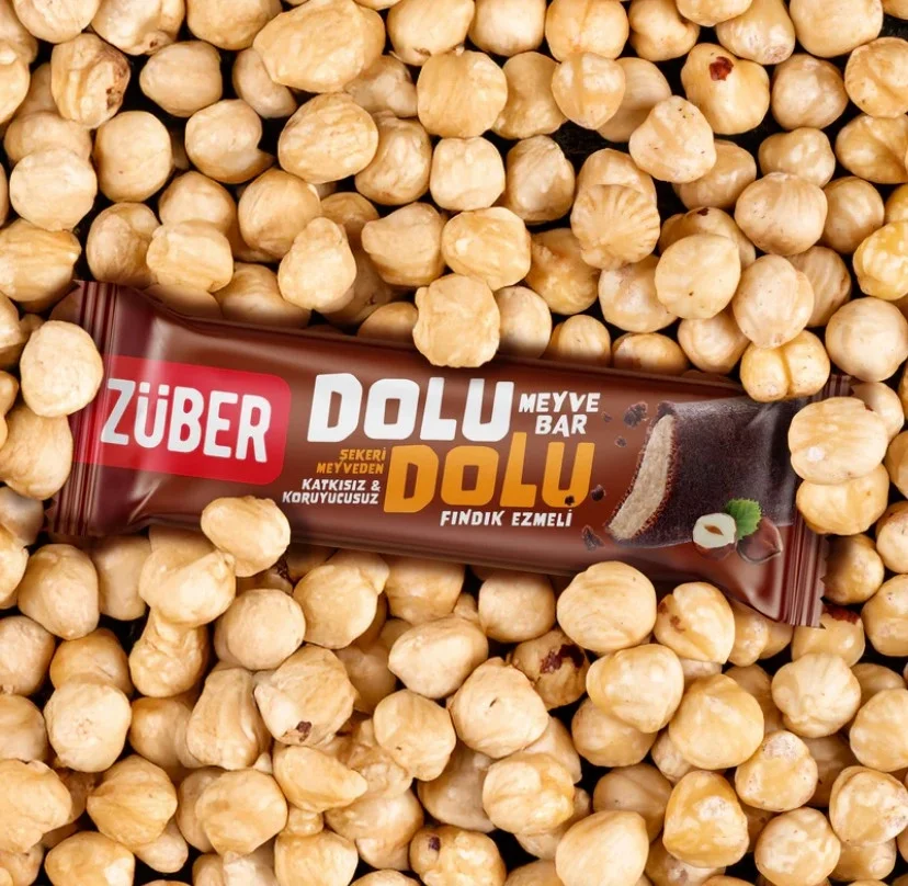İthalat®   Dolu Dolu Fındık Ezme Meyve Bar 30 Gr