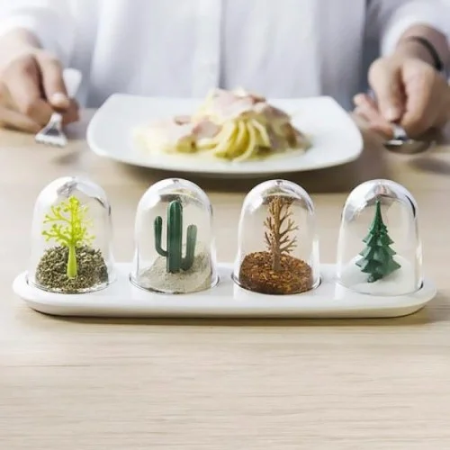 İthalat® Dört Mevsim Baharatlık - Four Seasons Spice Shakers