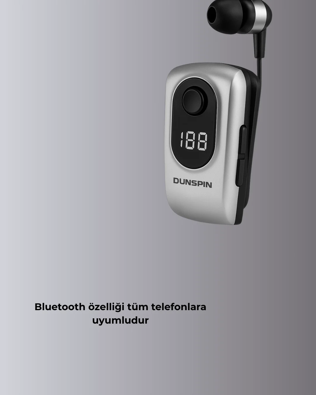 İthalat® DSF 220 Kablosuz Klipsli Bluetooth Kulaklık