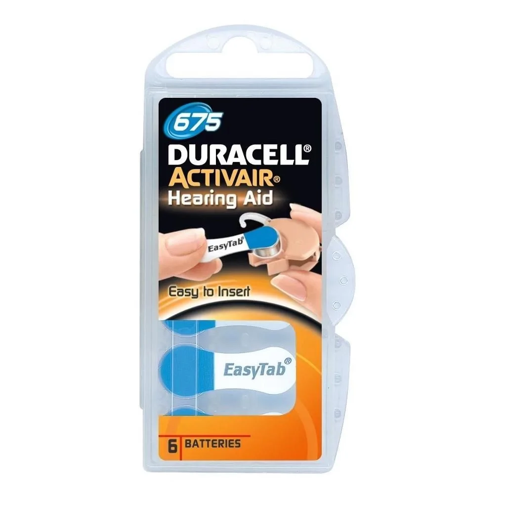 İthalat® Duracell No:675 İşitme Cihazı Pili İthalat® Duracell No:675 İşitme Cihazı Pili