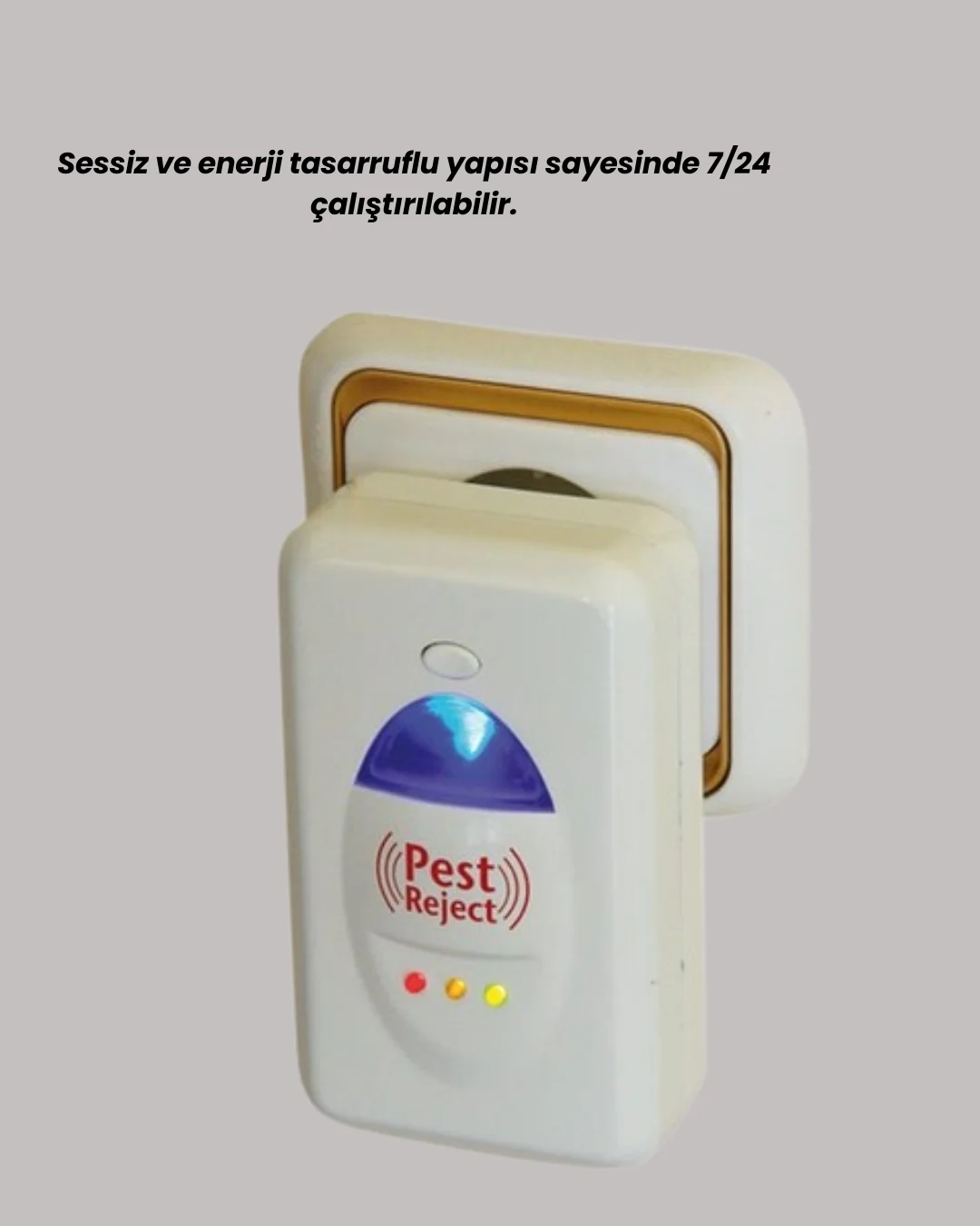 İthalat® Elektrikli Böcek ve Fare Kovucu Prizden Çalışan
