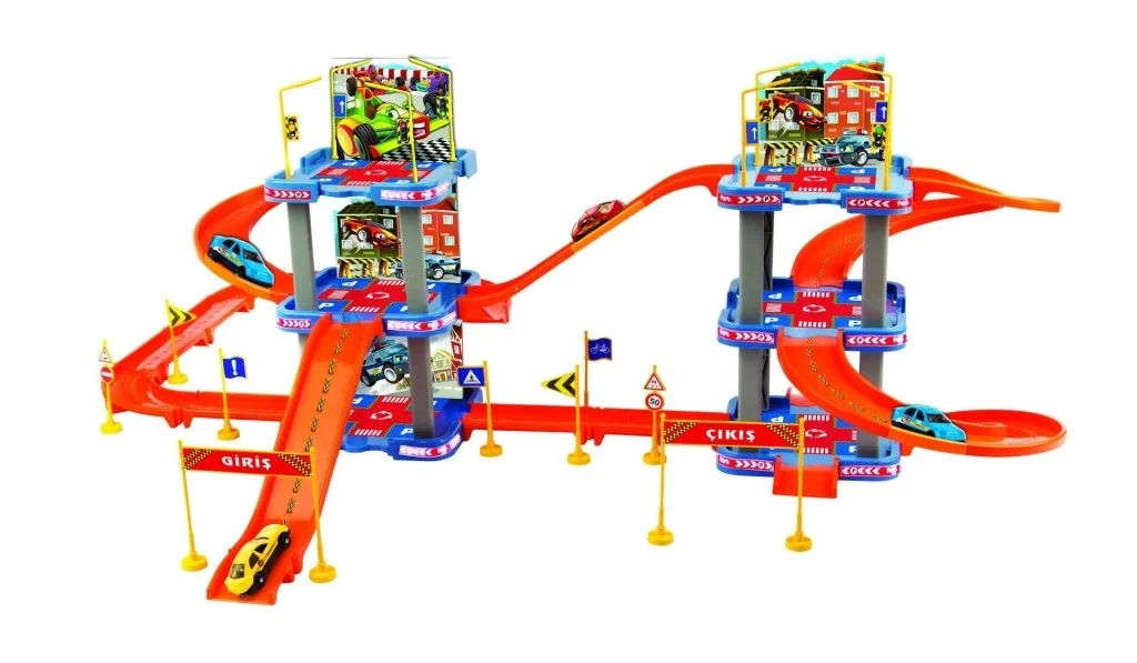 İthalat® ER-202 SÜPER GARAGE XL OTOPARK SET