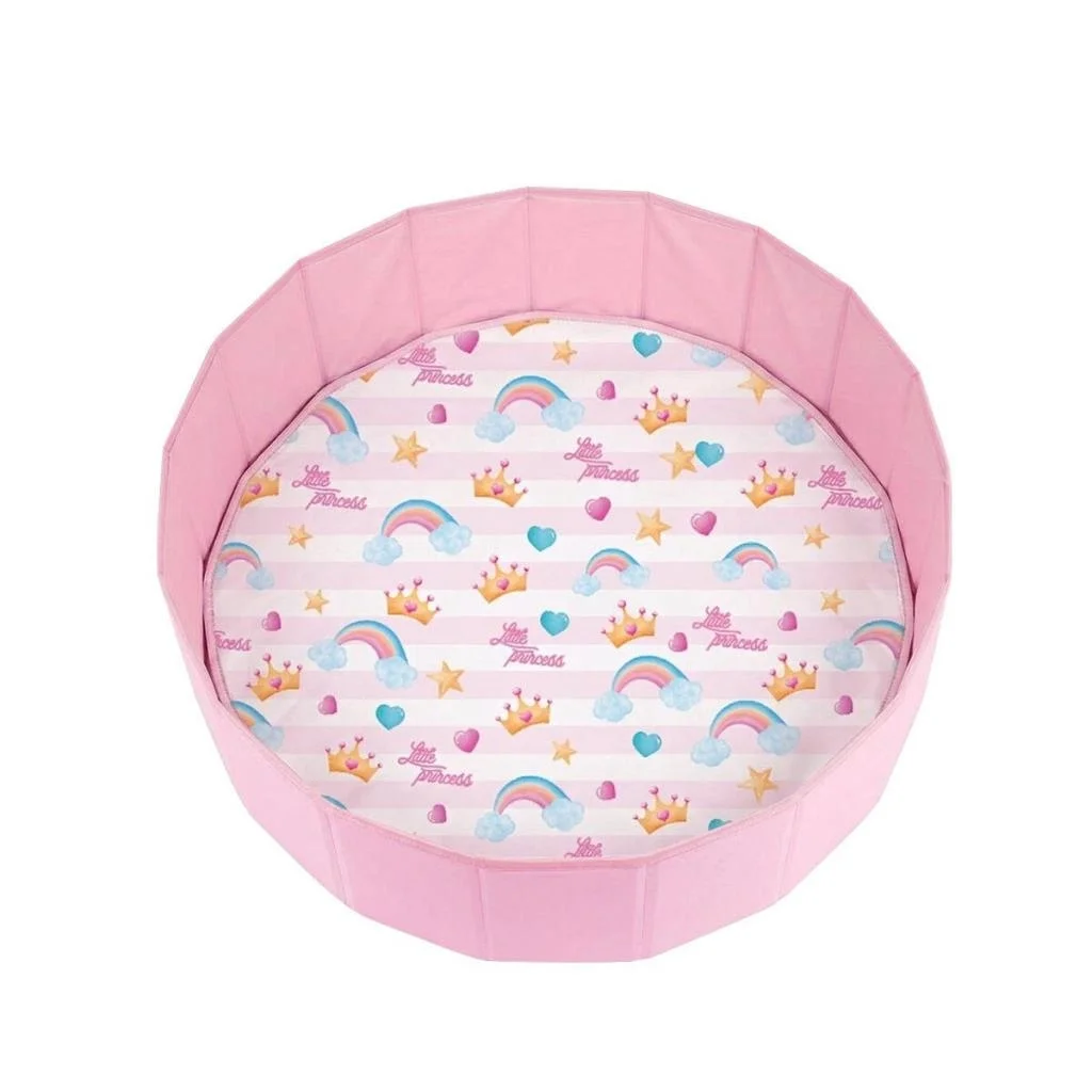 İthalat® ER-703 YUMUŞAK MİNDERLİ TOP HAVUZU-PEMBE