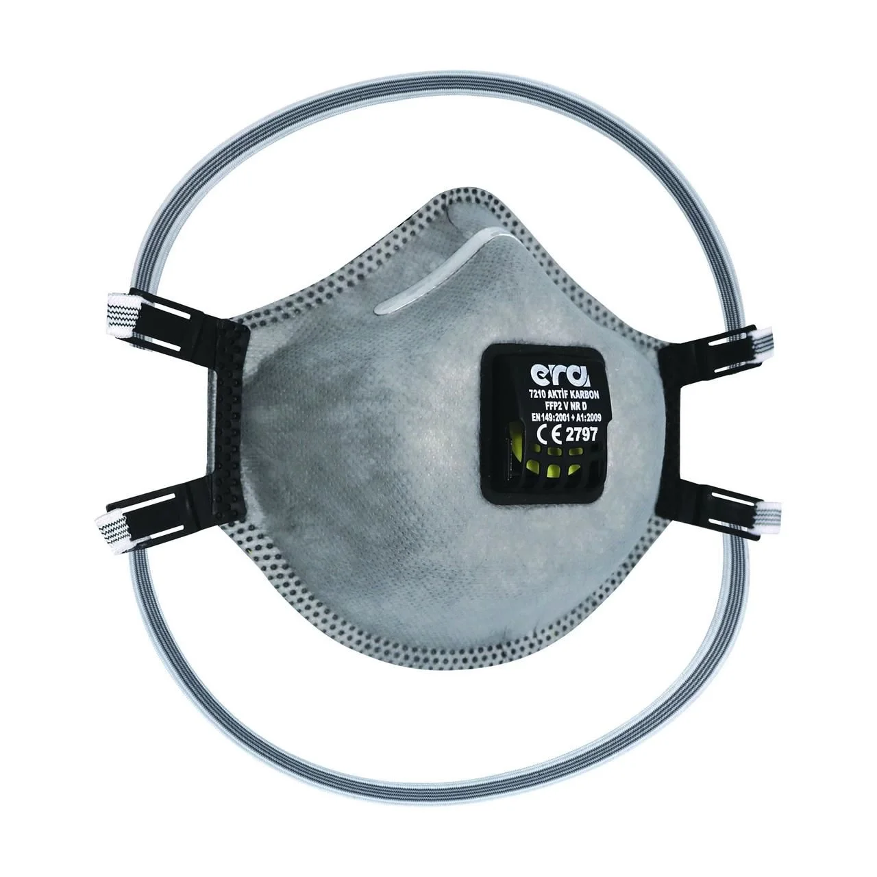 İthalat® Era 7210 FFP2 Aktif Karbon Solunum Maskesi