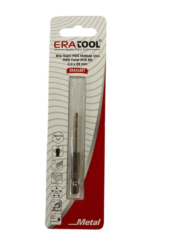 İthalat® Eratool 54801 Altıgen Hss Matkap Ucu 2X69 mm