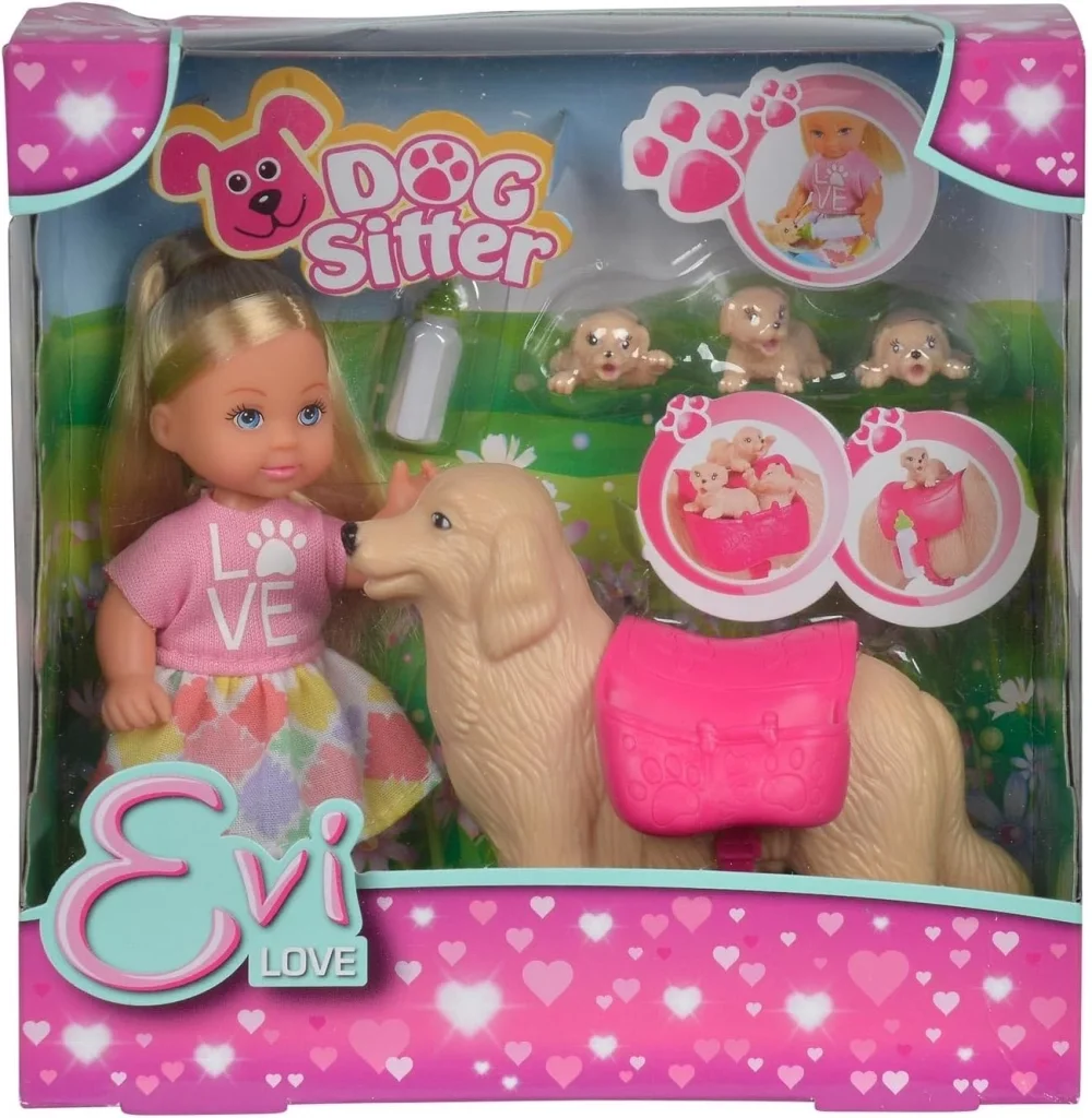 Evi Köpeği ve 3 Yavrusu SMB-105733072