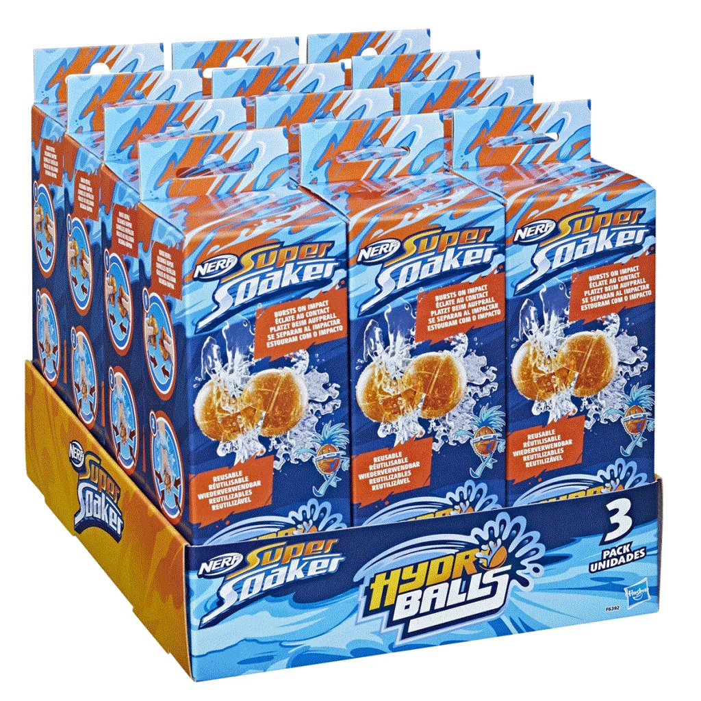 İthalat® F6392 Super Soaker 3lü +6 yaş