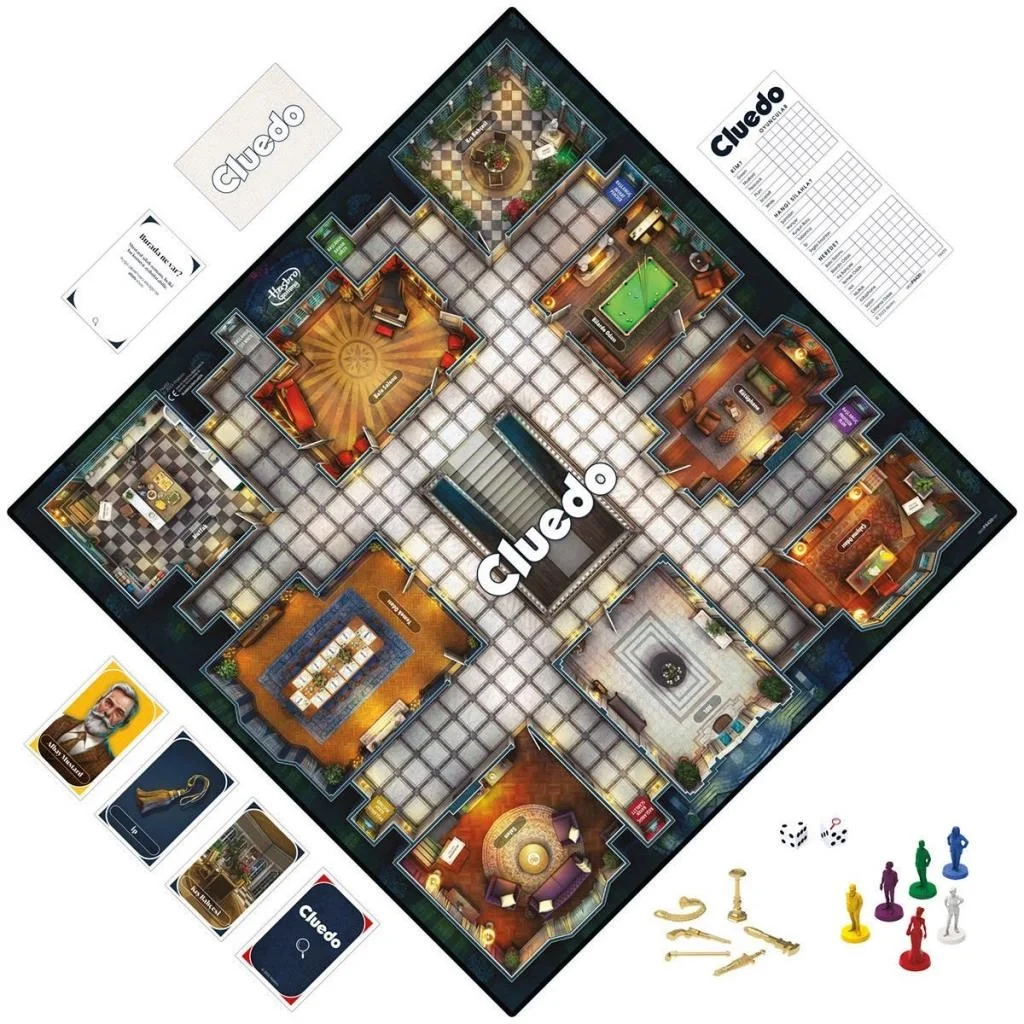 İthalat® F6420  Gaming - Cluedo +8 yaş