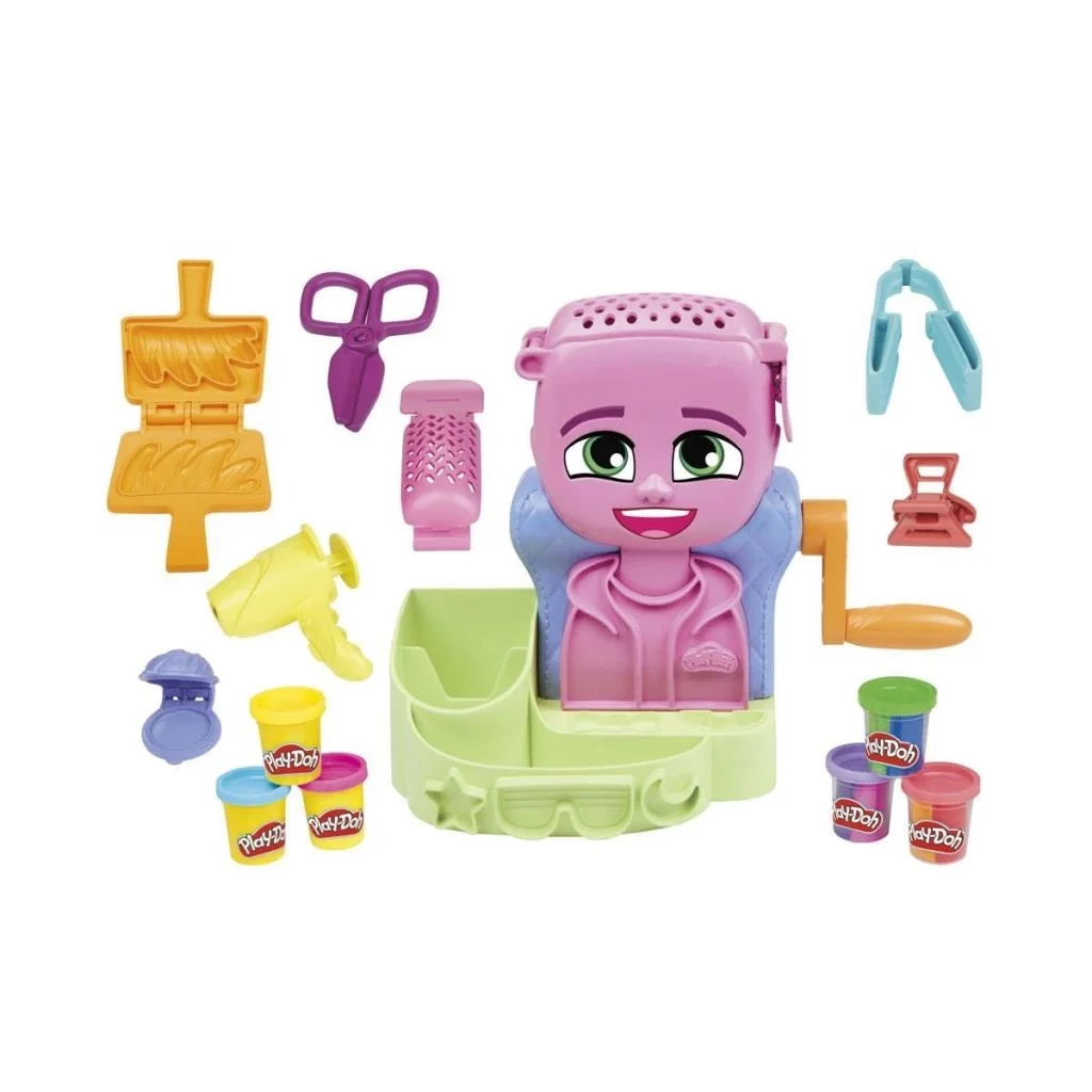 İthalat® F8807 Play-Doh Renkli Kuaför Salonu+3 yaş