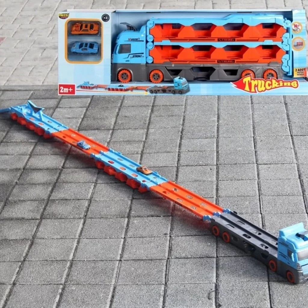 FAB-1604 Yarış Pistli Tır- Prestij Oyuncak FAB-1604 Yarış Pistli Tır- Prestij Oyuncak