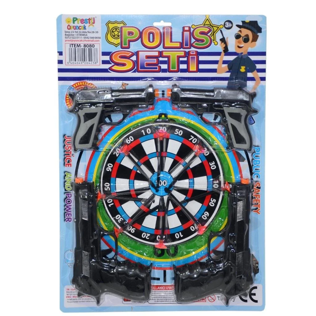 İthalat® FAB 8080 KARTELALI 4 TABANCALI POLİS SETİ