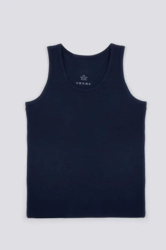 İthalat® Fanila US1380 Navy-White