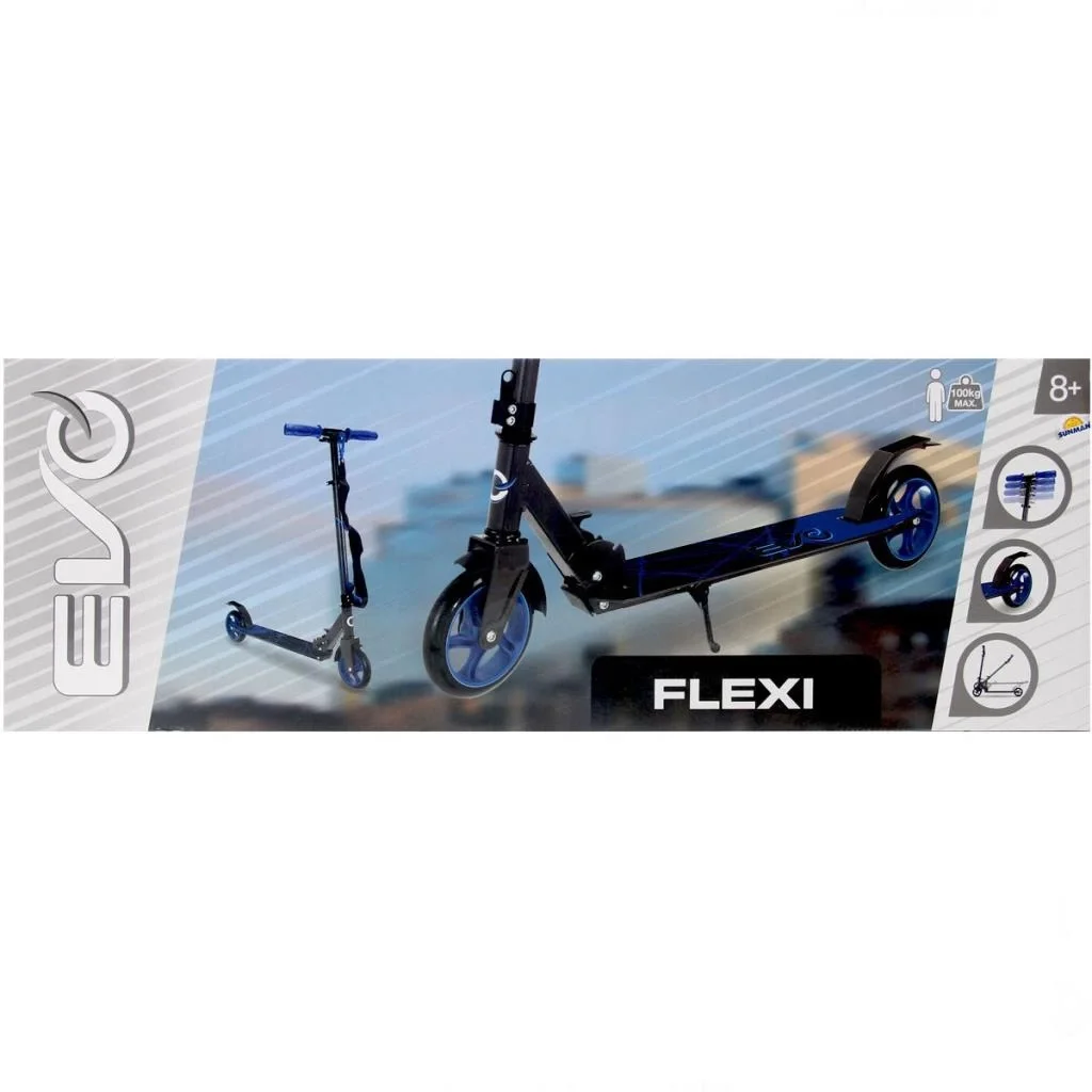 İthalat® Flexi 2 Tekerlekli Scooter Mavi