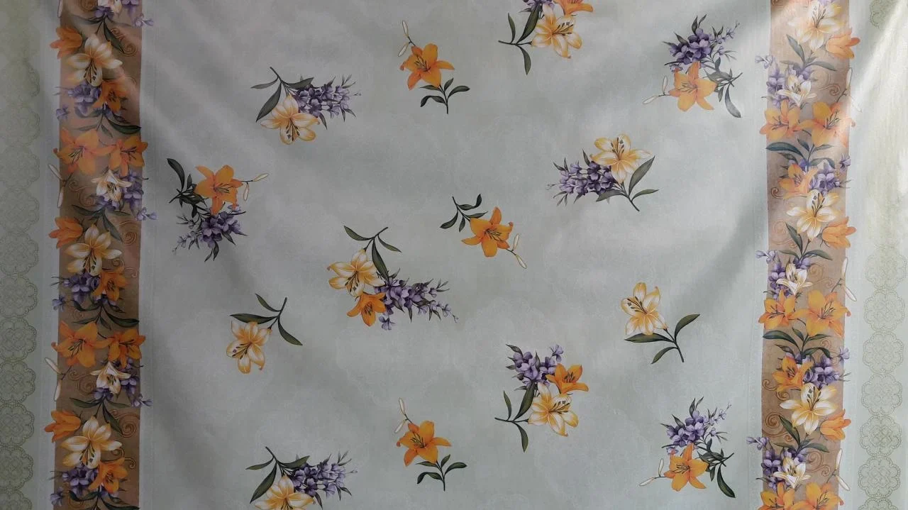 İthalat® Florista Rana Yeşil Masa Örtüsü 1 Metre