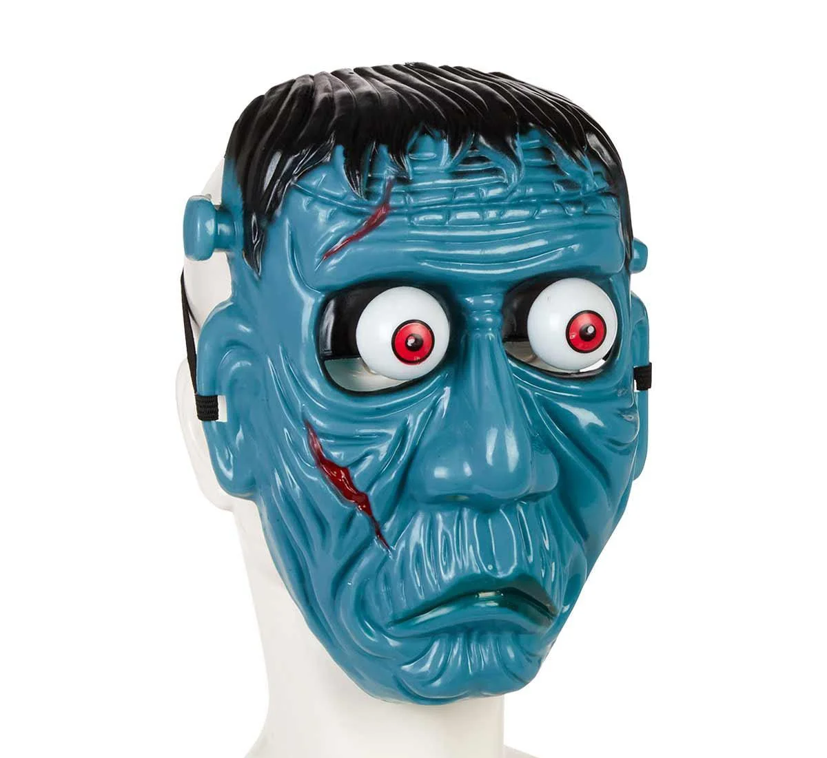 İthalat® Frankenstein Temalı Sallanan Oynar Gözlü Maske