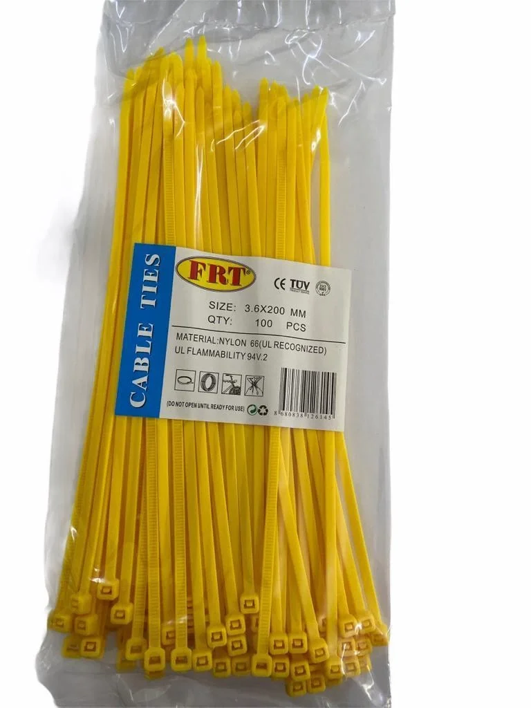 İthalat® FRT Sarı 3,6X200 Kablo Bağı