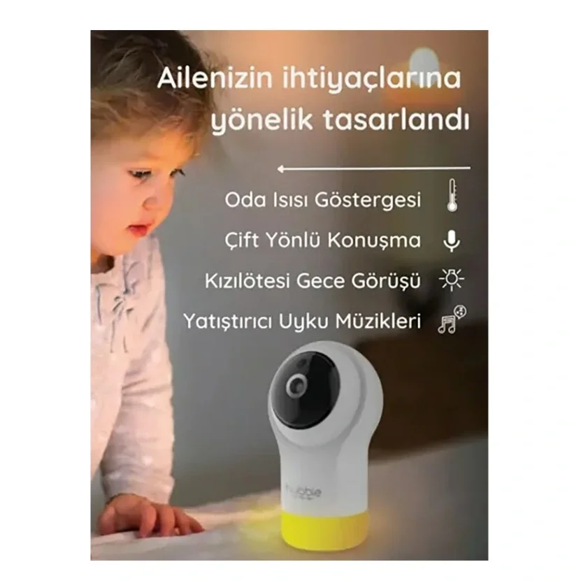 İthalat® Full HD Wifi Bebek Kamerası HBL18
