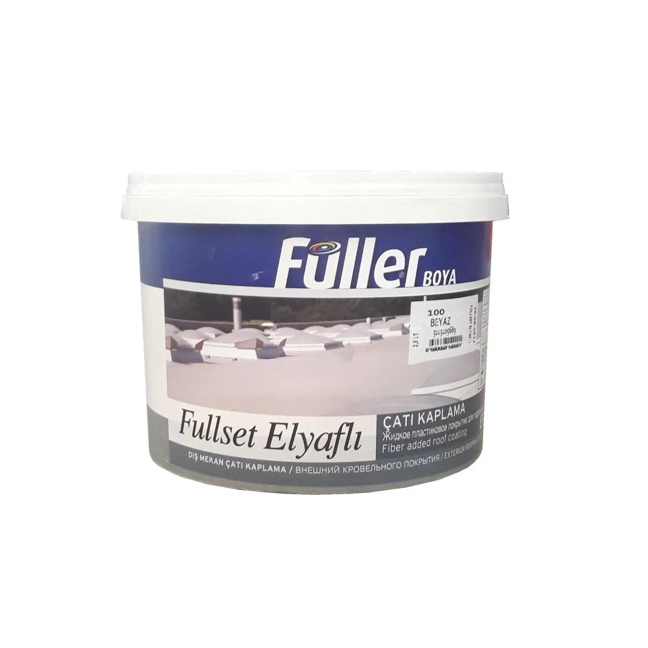 İthalat® Füller Fullset Elyaflı Çatı Kaplama 0,75 Litre Beyaz